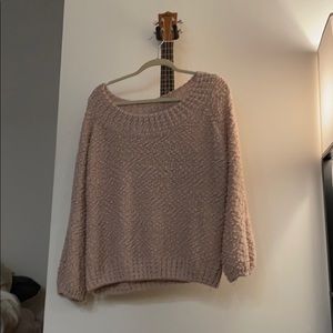 Dusty rose sweater
